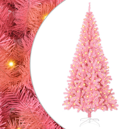 vidaXL Christmas Tree Pink 180 cm PVC