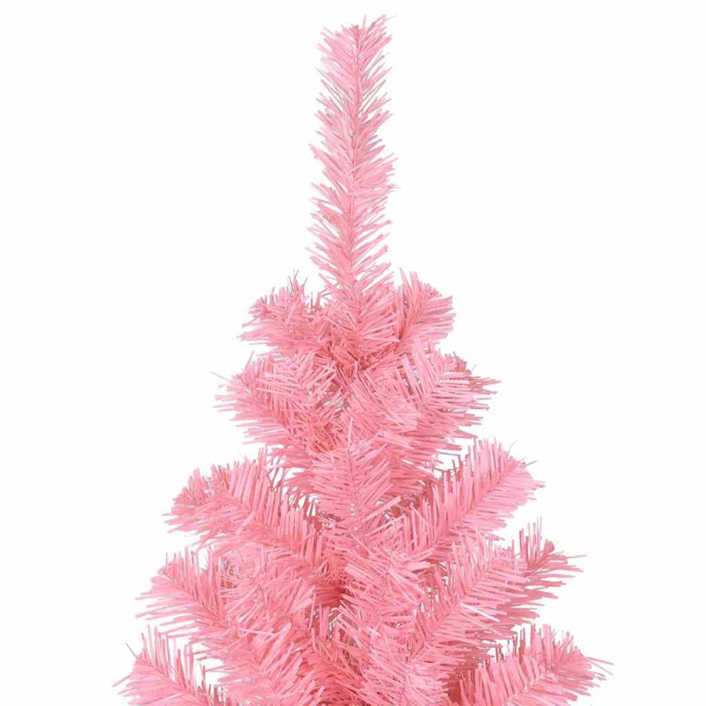 vidaXL Christmas Tree Pink 180 cm PVC - 49534