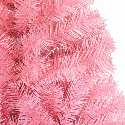 vidaXL Christmas Tree Pink 180 cm PVC - 49534