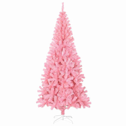 vidaXL Christmas Tree Pink 180 cm PVC - 49534
