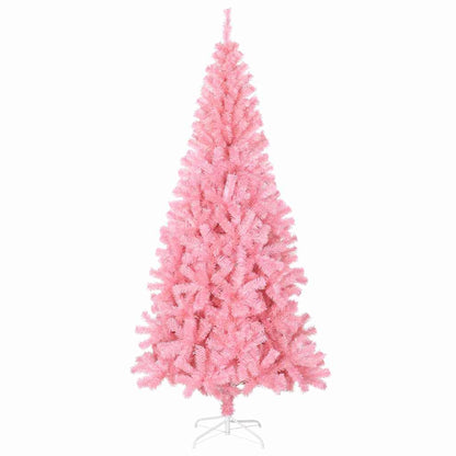 vidaXL Christmas Tree Pink 180 cm PVC - 49552