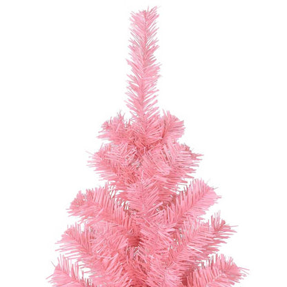 vidaXL Christmas Tree Pink 210 cm PVC - 49574
