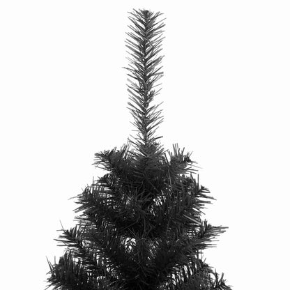 vidaXL Christmas Tree Black 150 cm PVC - 49625