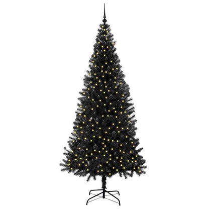 vidaXL Christmas Tree Black 240 cm PVC