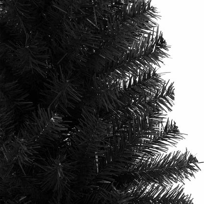 vidaXL Christmas Tree Black 240 cm PVC - 49704