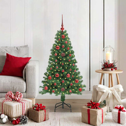 vidaXL Artificial Christmas Tree with 150 LEDs with Stand Green 120 cm - 50118
