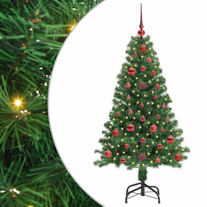 vidaXL Artificial Christmas Tree with 150 LEDs with Stand Green 120 cm - 50118