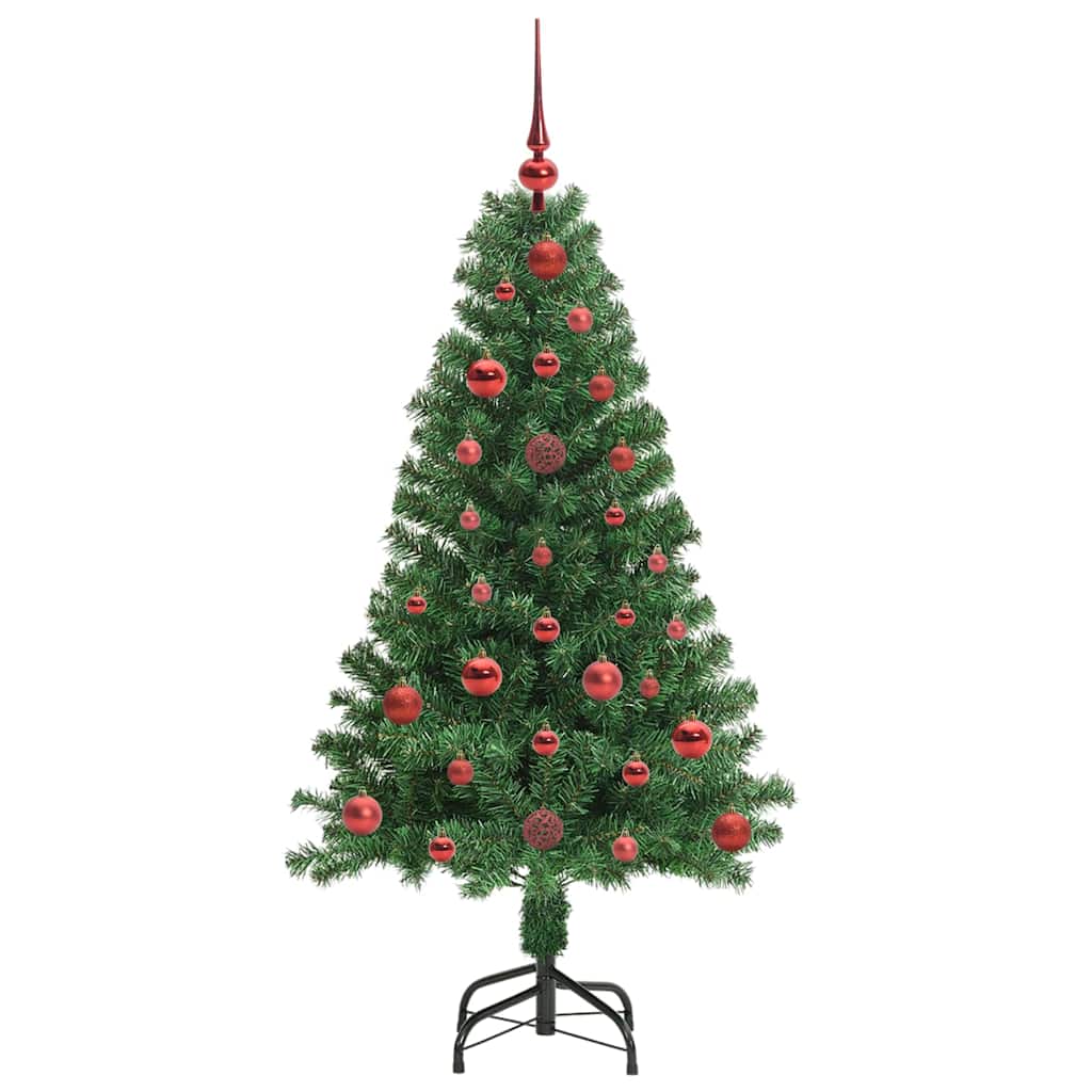 vidaXL Artificial Christmas Tree with 150 LEDs with Stand Green 120 cm - 50118