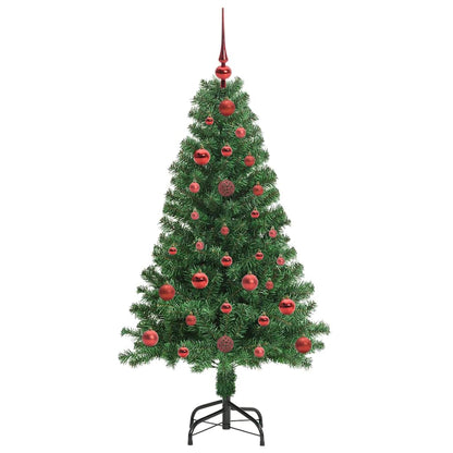 vidaXL Artificial Christmas Tree with 150 LEDs with Stand Green 120 cm - 50118