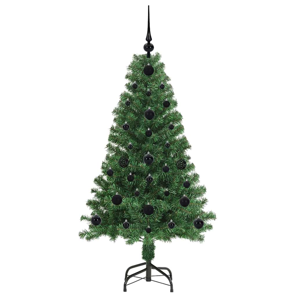 vidaXL Artificial Christmas Tree with 150 LEDs with Stand Green 120 cm - 50119