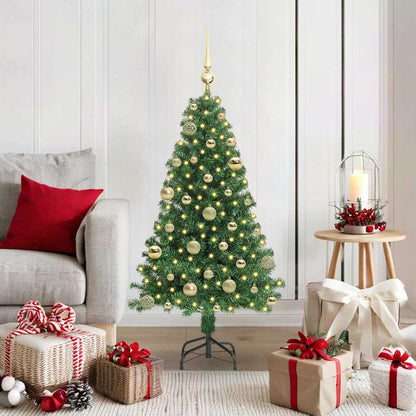vidaXL Artificial Christmas Tree with 150 LEDs with Stand Green 120 cm - 50137