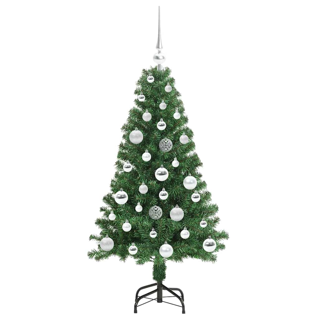 vidaXL Artificial Christmas Tree with 150 LEDs with Stand Green 120 cm - 50138