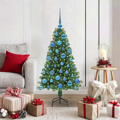 vidaXL Artificial Christmas Tree with 150 LEDs with Stand Green 120 cm - 50149