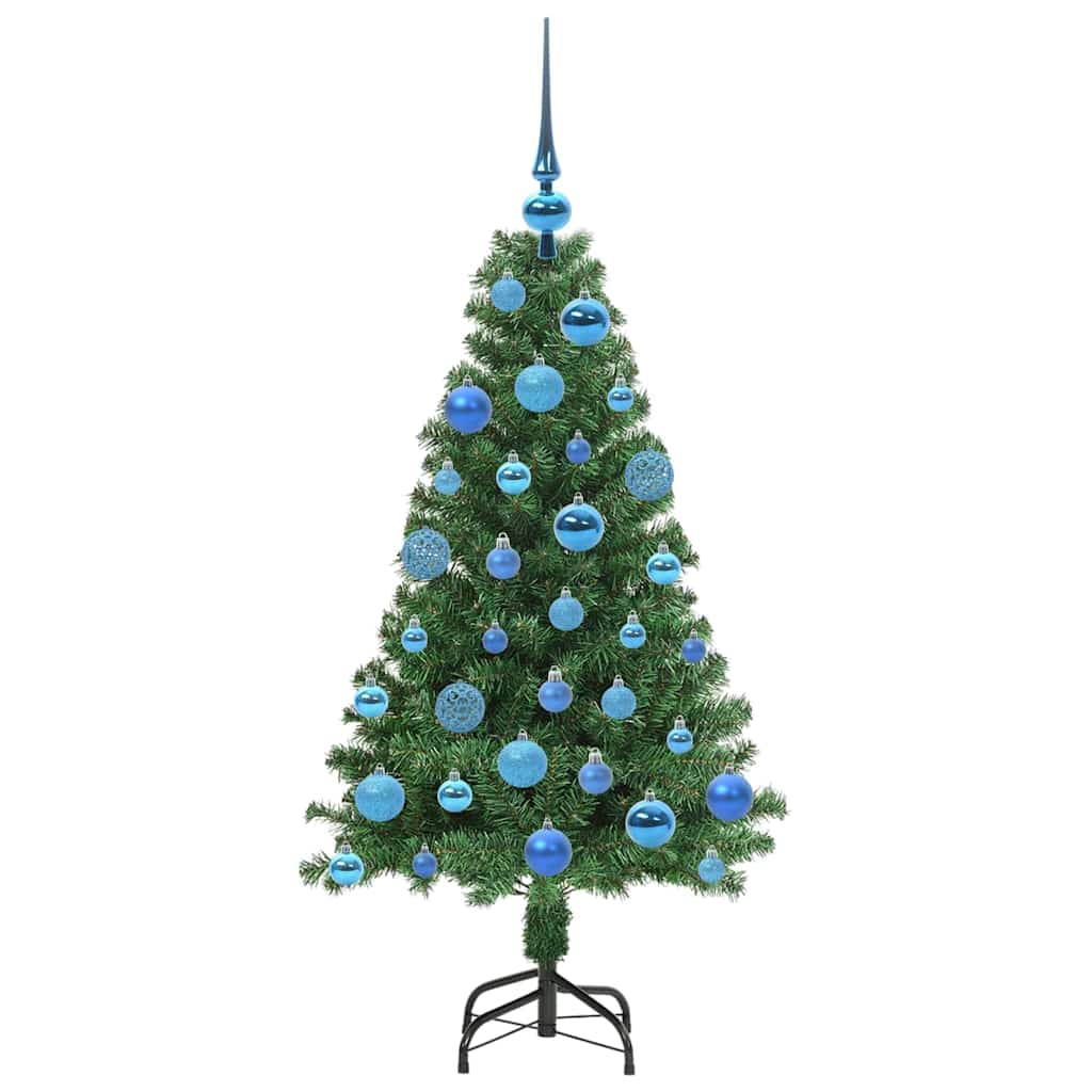 vidaXL Artificial Christmas Tree with 150 LEDs with Stand Green 120 cm - 50149