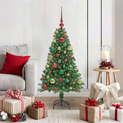 vidaXL Artificial Christmas Tree with 150 LEDs with Stand Green 120 cm - 50154