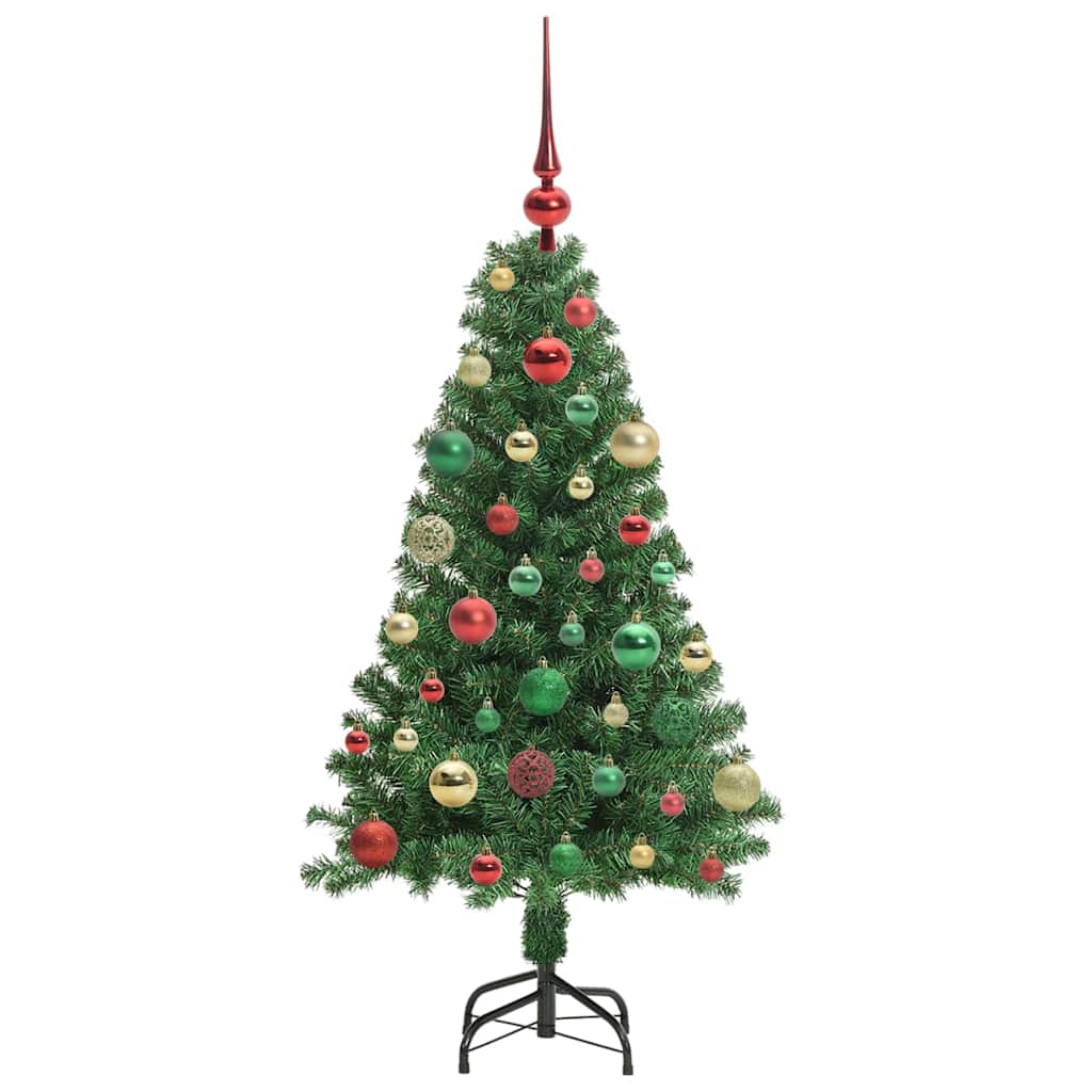 vidaXL Artificial Christmas Tree with 150 LEDs with Stand Green 120 cm - 50154