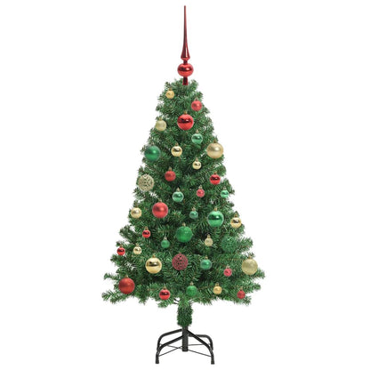 vidaXL Artificial Christmas Tree with 150 LEDs with Stand Green 120 cm - 50154
