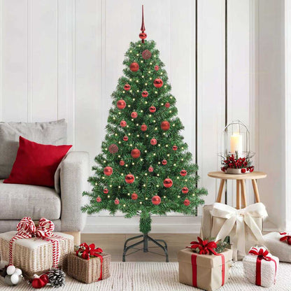 vidaXL Artificial Christmas Tree with 150 LEDs with Stand Green 150 cm - 50158