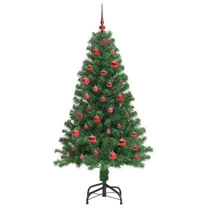 vidaXL Artificial Christmas Tree with 150 LEDs with Stand Green 150 cm - 50158