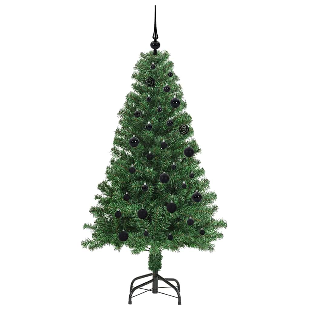 vidaXL Artificial Christmas Tree with 150 LEDs with Stand Green 150 cm - 50169