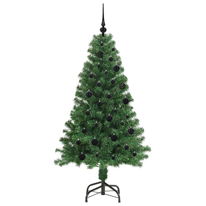vidaXL Artificial Christmas Tree with 150 LEDs with Stand Green 150 cm - 50169