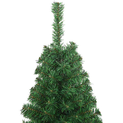 vidaXL Artificial Christmas Tree with 150 LEDs with Stand Green 150 cm - 50182