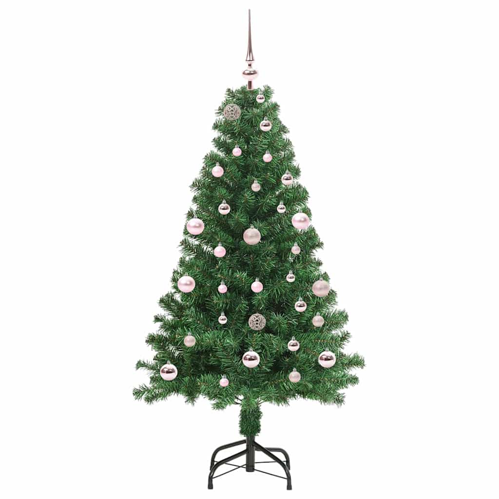 vidaXL Artificial Christmas Tree with 150 LEDs with Stand Green 150 cm - 50182
