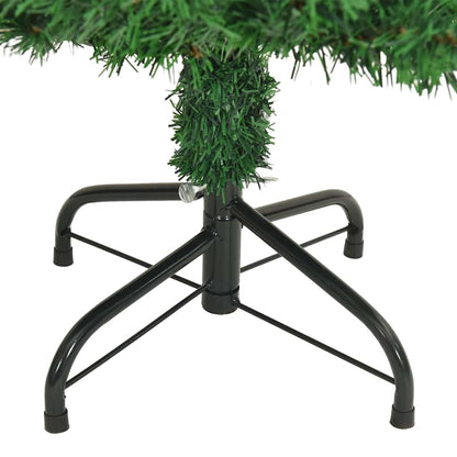 vidaXL Artificial Christmas Tree with 150 LEDs with Stand Green 150 cm - 50195