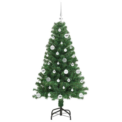vidaXL Artificial Christmas Tree with 150 LEDs with Stand Green 150 cm - 50207