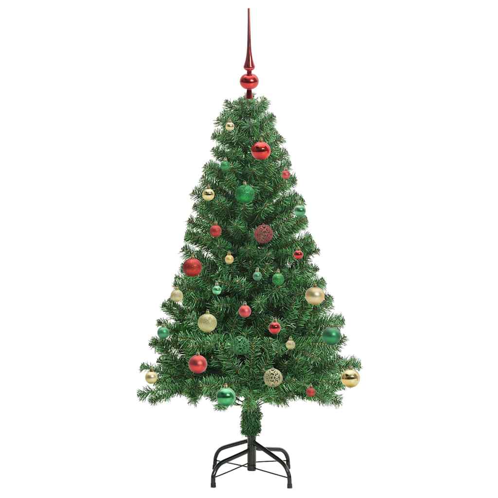 vidaXL Artificial Christmas Tree with 150 LEDs with Stand Green 150 cm - 50234