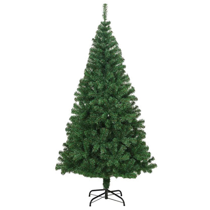 vidaXL Artificial Christmas Tree with 300 LEDs with Stand Green 210 cm - 50235