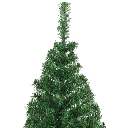 vidaXL Artificial Christmas Tree with 300 LEDs with Stand Green 240 cm - 50254