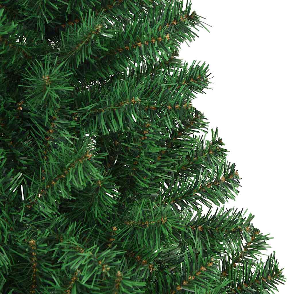 vidaXL Artificial Christmas Tree with 300 LEDs with Stand Green 240 cm - 50258