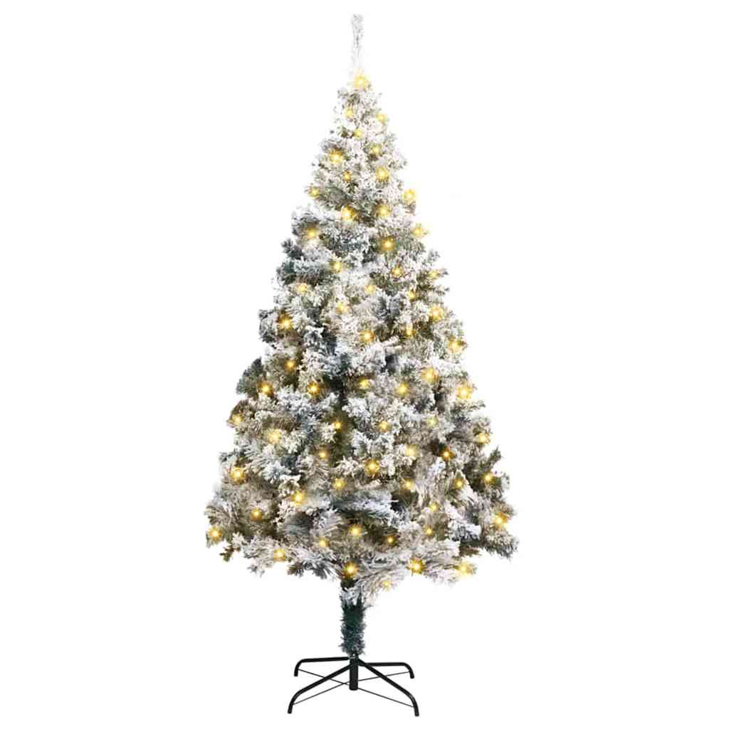 vidaXL Artificial Christmas Tree White 180 cm - 50333