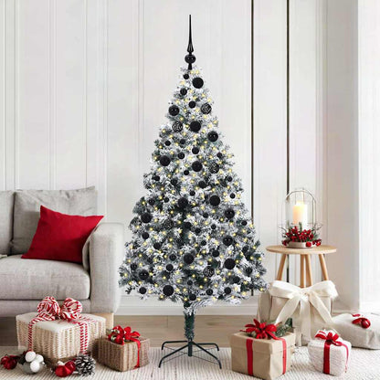 vidaXL Artificial Christmas Tree White 180 cm - 50345