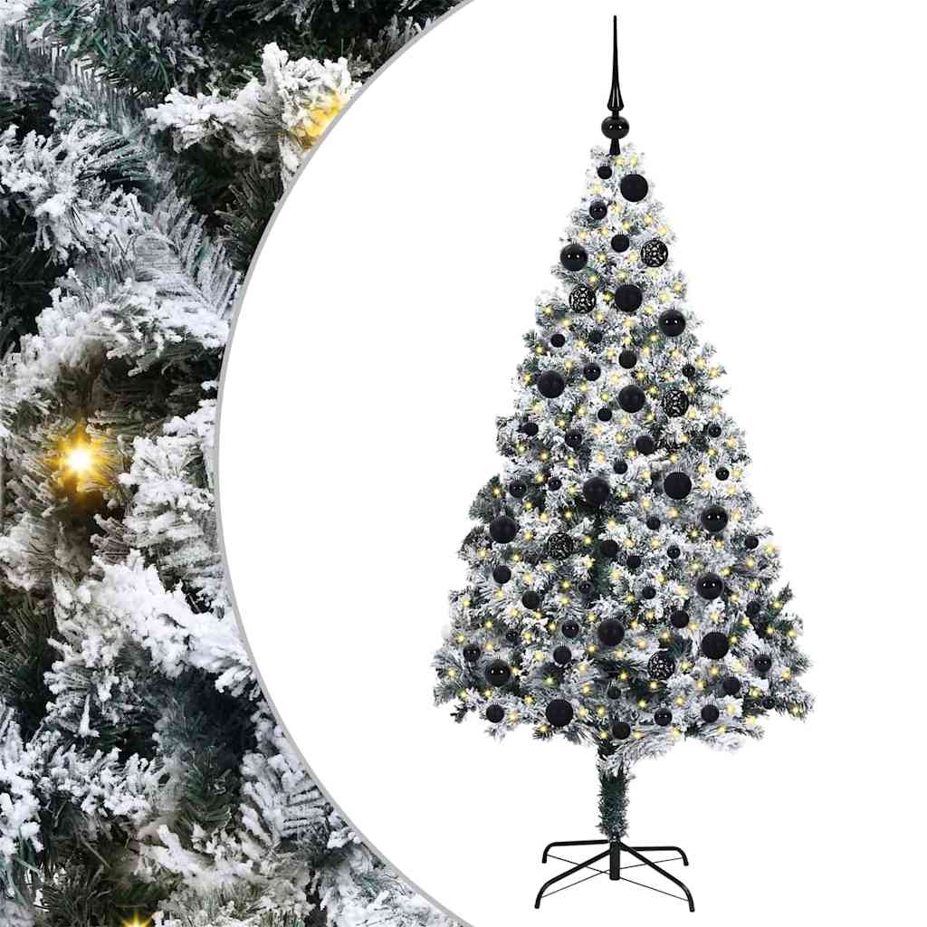 vidaXL Artificial Christmas Tree White 180 cm - 50345