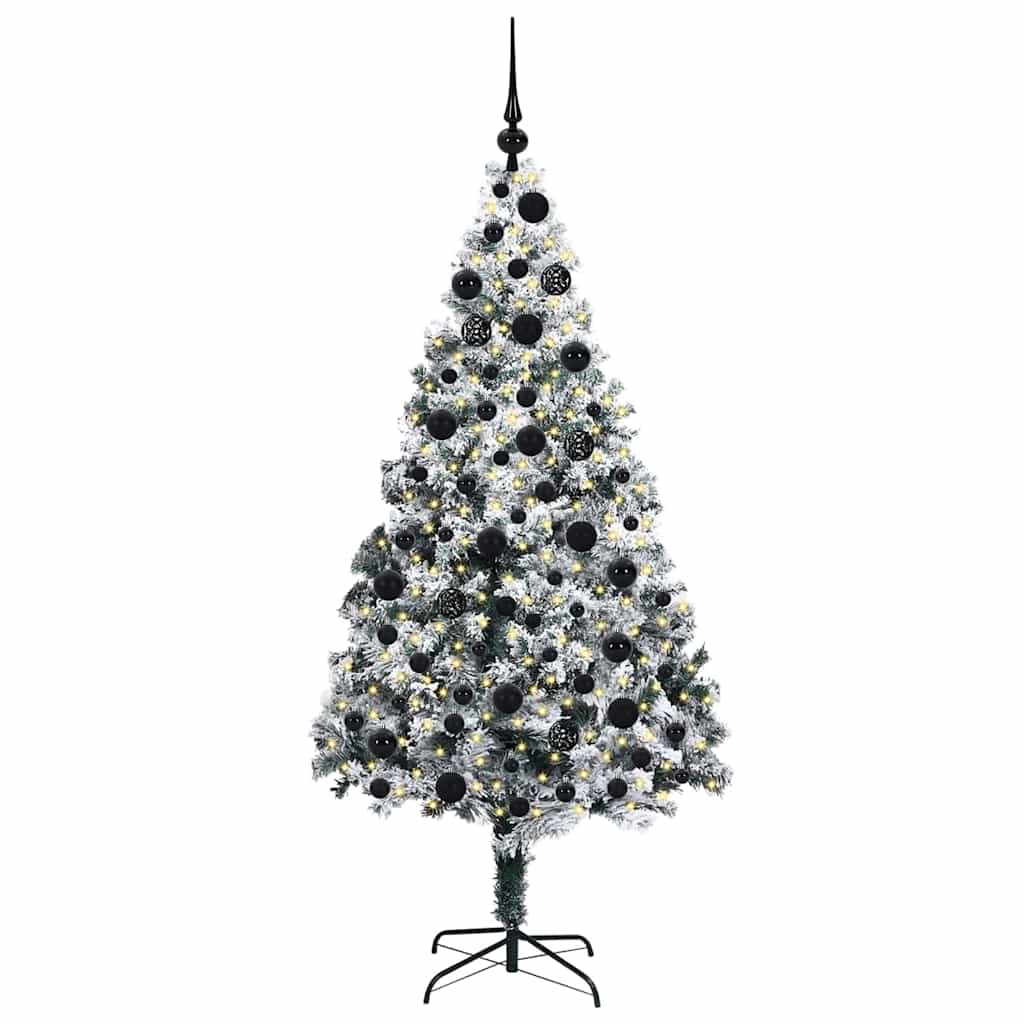 vidaXL Artificial Christmas Tree White 180 cm - 50345