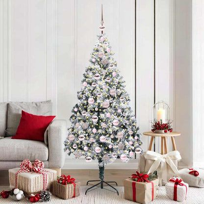 vidaXL Artificial Christmas Tree White 180 cm - 50358