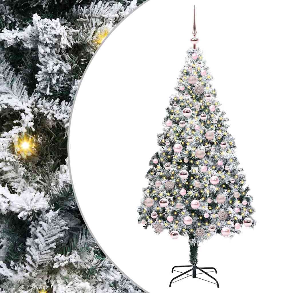 vidaXL Artificial Christmas Tree White 180 cm - 50358