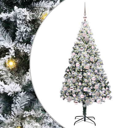 vidaXL Artificial Christmas Tree White 180 cm - 50358