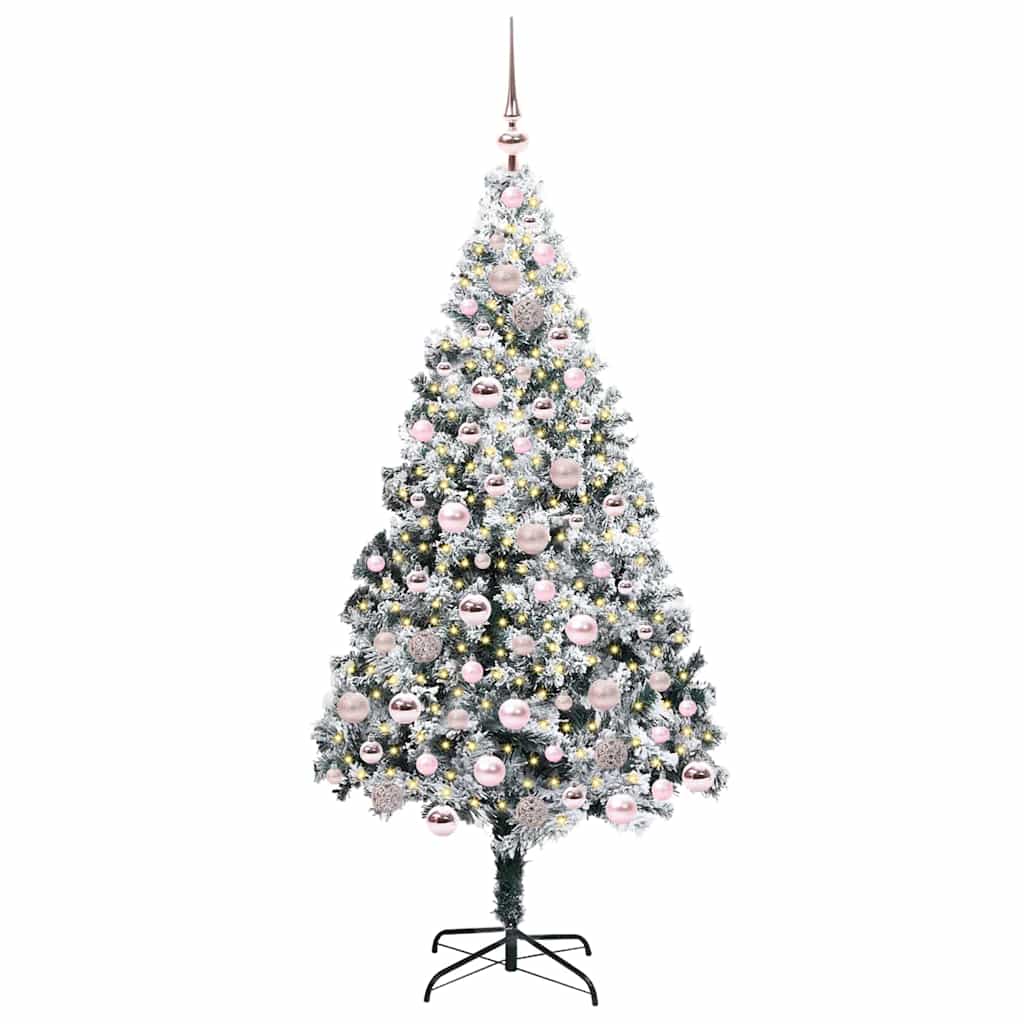 vidaXL Artificial Christmas Tree White 180 cm - 50358
