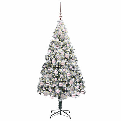 vidaXL Artificial Christmas Tree White 180 cm - 50358