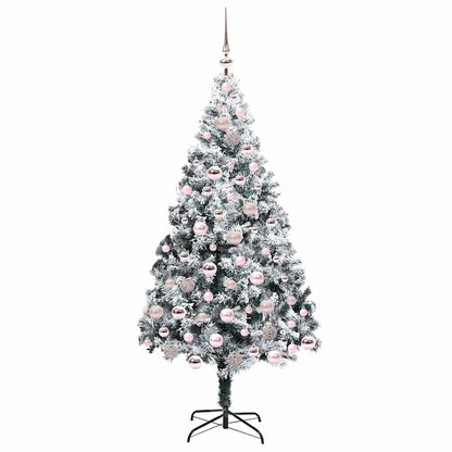 vidaXL Artificial Christmas Tree White 180 cm - 50358