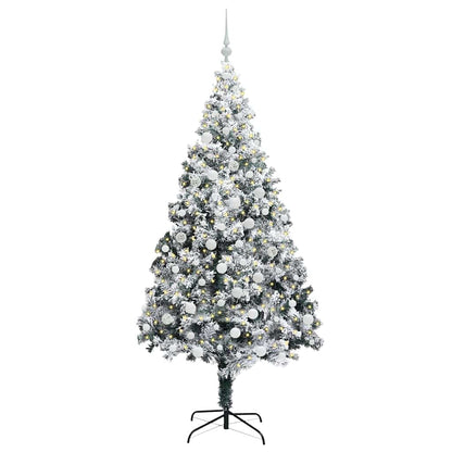 vidaXL Artificial Christmas Tree White 180 cm - 50361