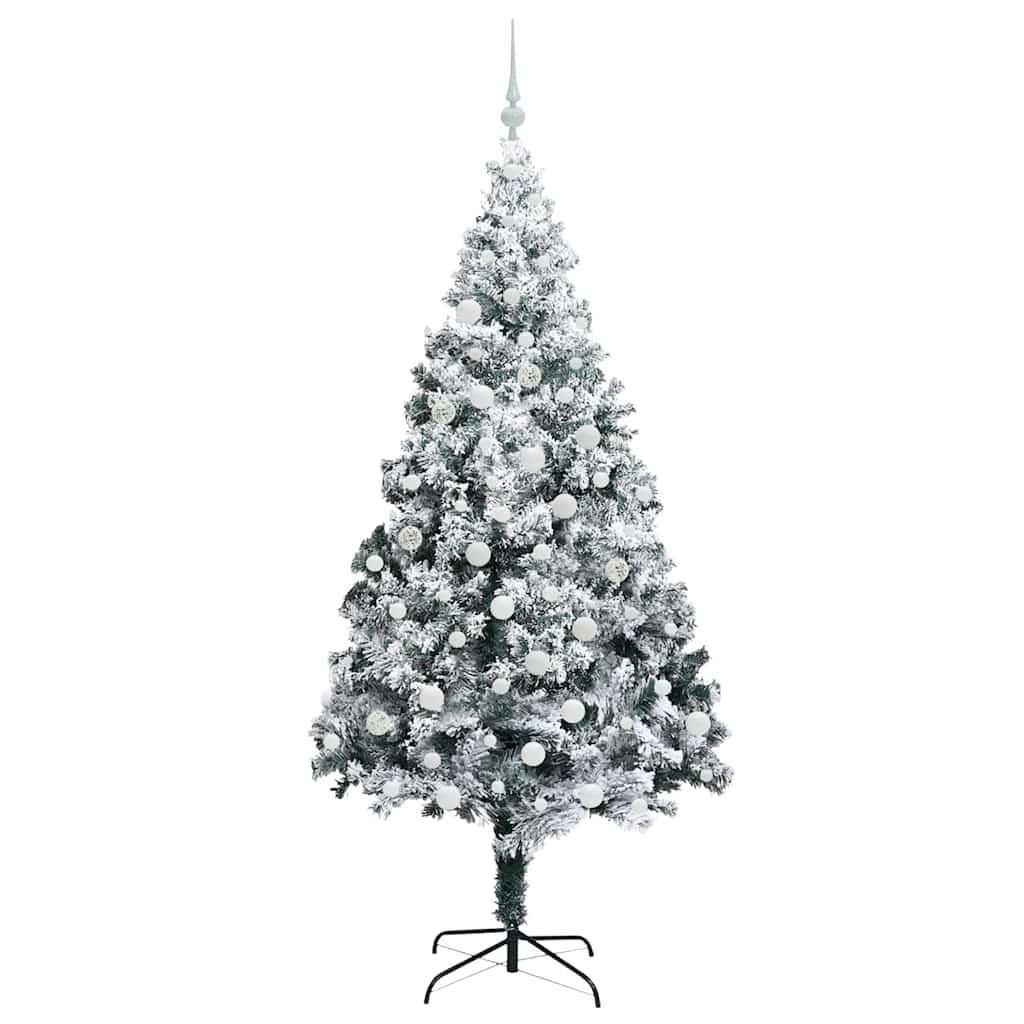 vidaXL Artificial Christmas Tree White 180 cm - 50361