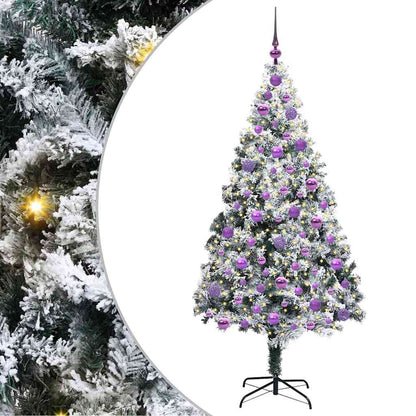 vidaXL Artificial Christmas Tree White 180 cm - 50362