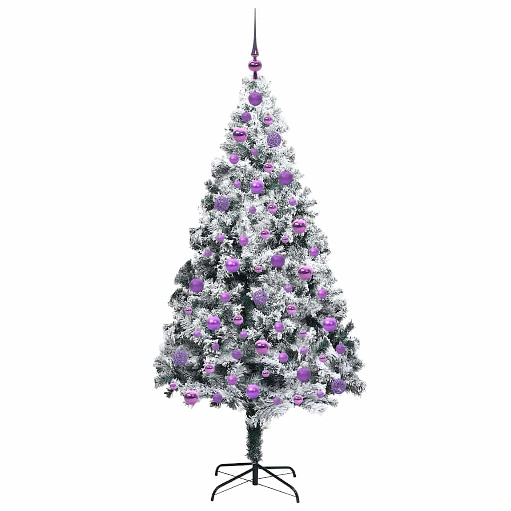 vidaXL Artificial Christmas Tree White 180 cm - 50362