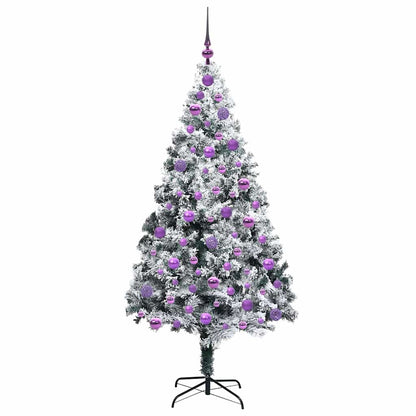 vidaXL Artificial Christmas Tree White 180 cm - 50362
