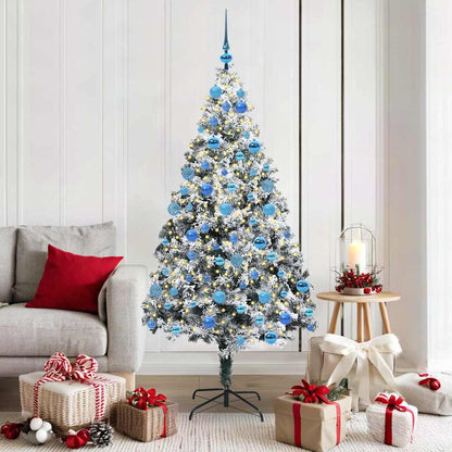 vidaXL Artificial Christmas Tree White 180 cm - 50371