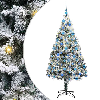 vidaXL Artificial Christmas Tree White 180 cm - 50371